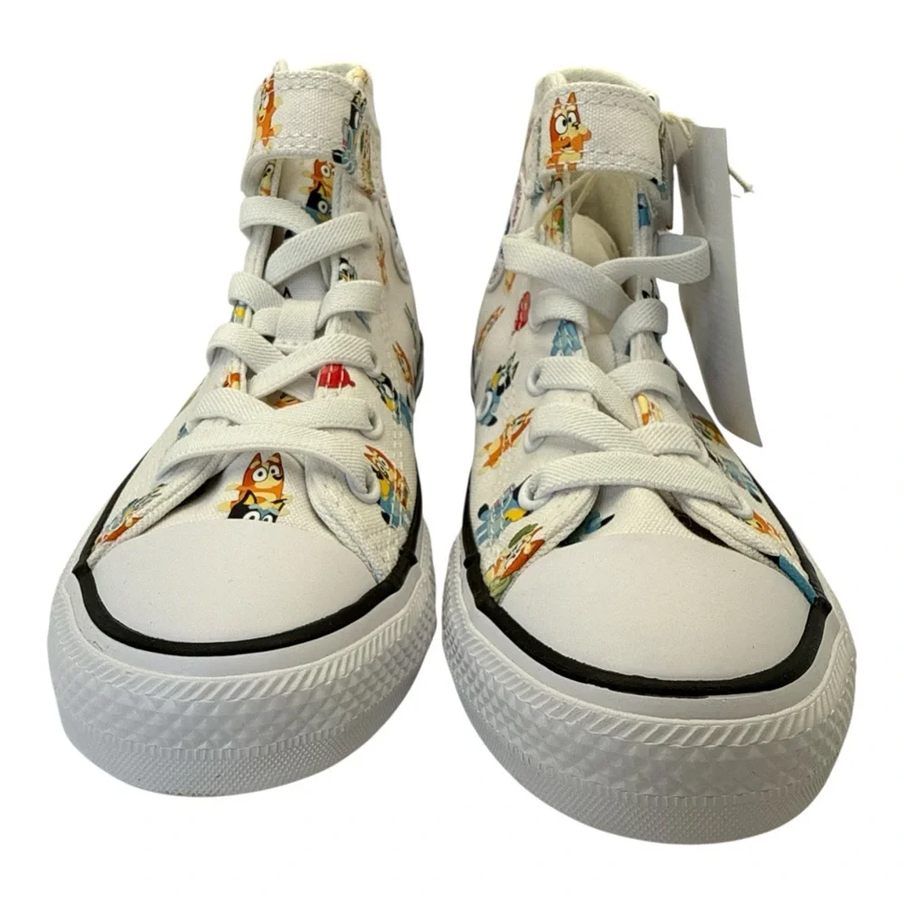 Converse‎ Chuck Taylor All Star 1V Kids Boy Lace-Up Bluey Print Sneakers, Size 1
